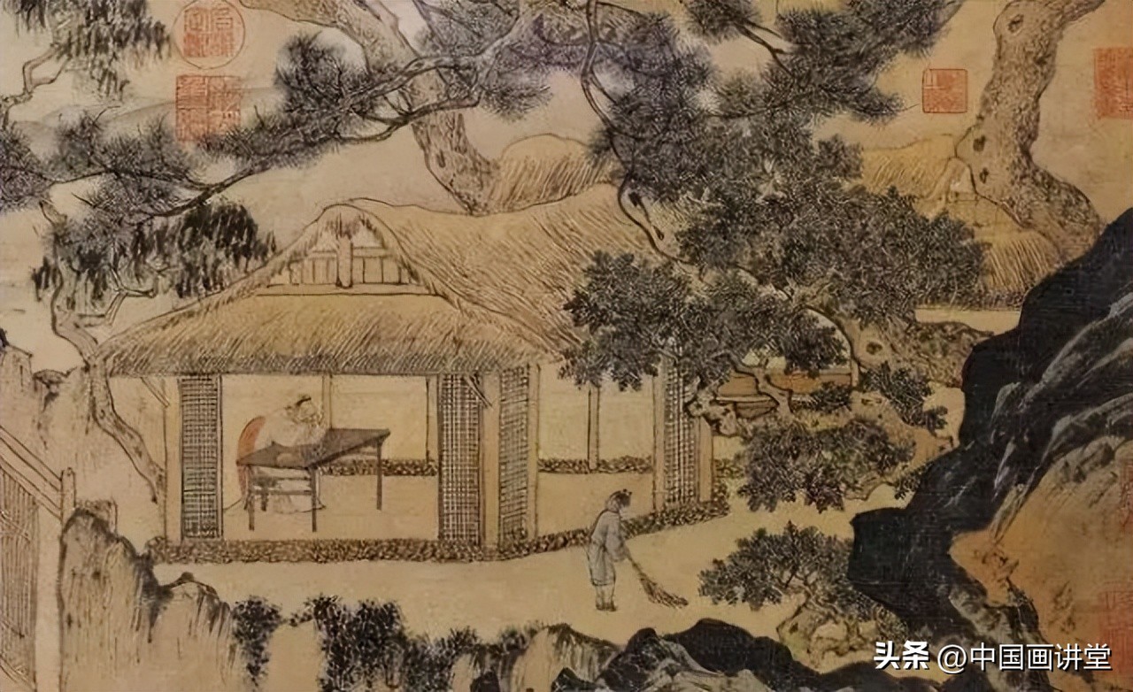 明代山水画100幅大饱眼福值得借鉴,明清高清山水作品欣赏