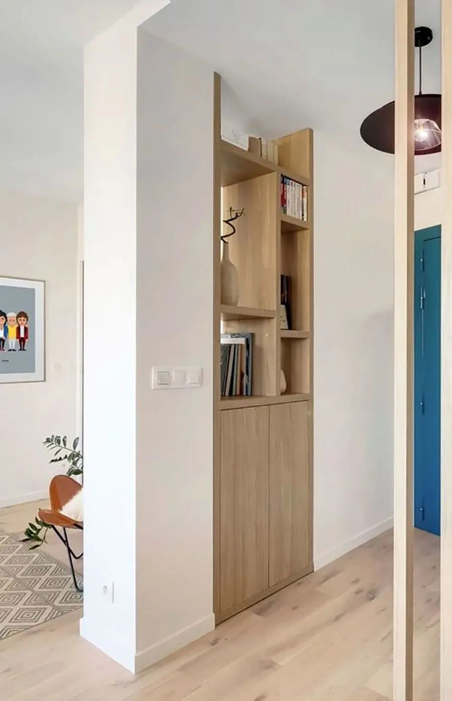 承重墙巧妙改造成开放厨房,承重墙巧妙改造成书房