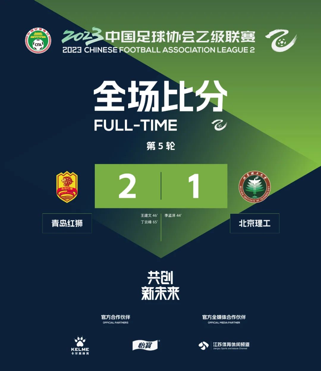 中乙队最新战报,魏敬宗足球