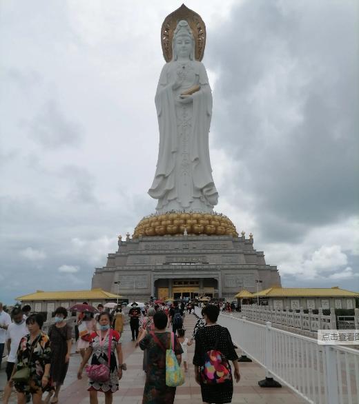 张晖耗费8亿建108米南海观音像,南海观音像创建者张晖