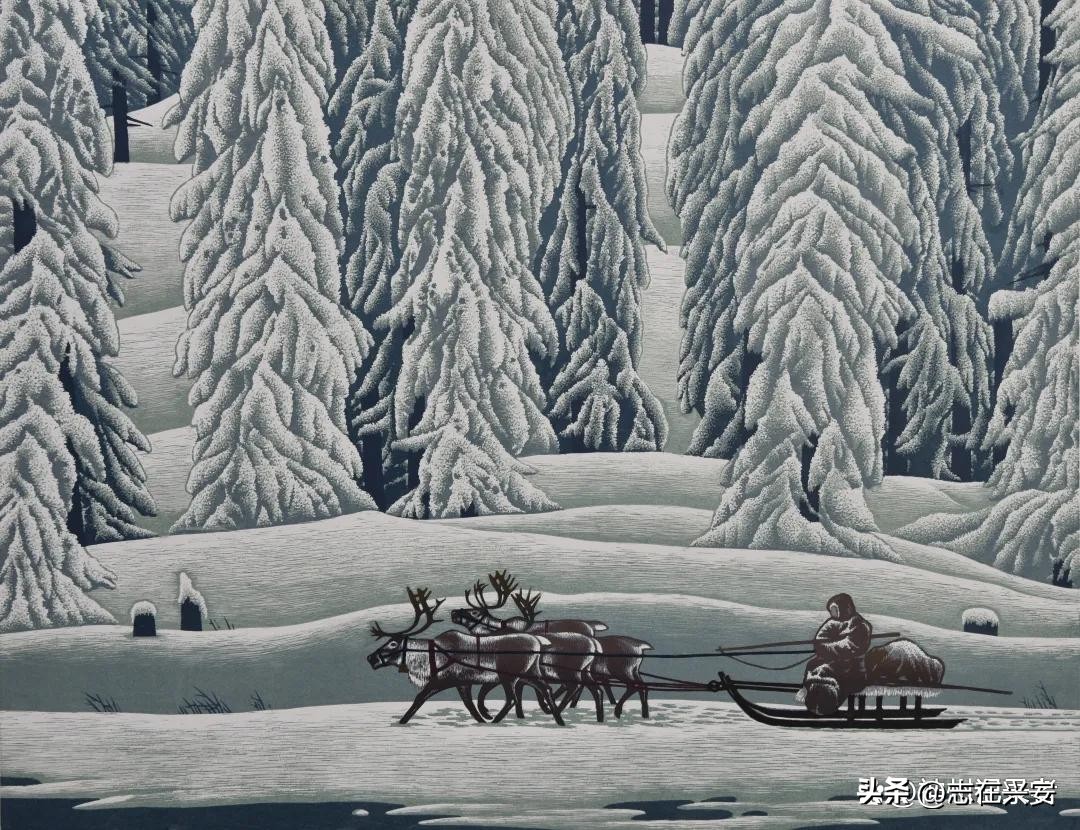 张士勤艺术作品,张士勤木刻作品欣赏