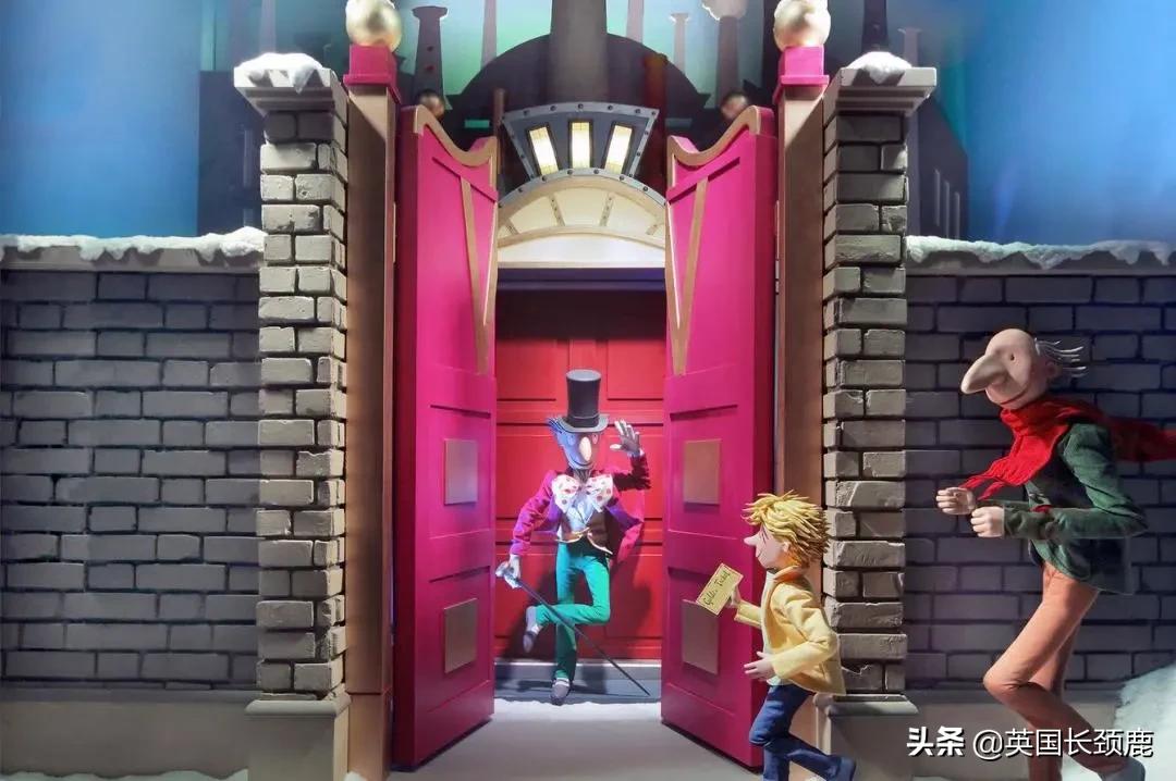 伦敦圣诞橱窗,2021年英国圣诞