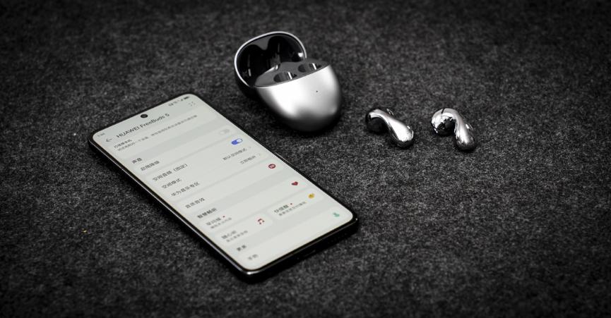 华为freebuds5半入耳式降噪蓝,华为Freebuds5半入耳降噪耳机