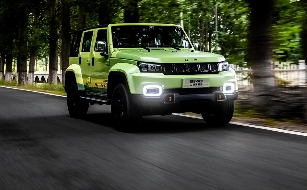 新款的bj40越野,全新的bj40越野