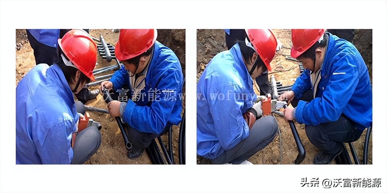 地源热泵地埋管施工全过程,地源热泵维护