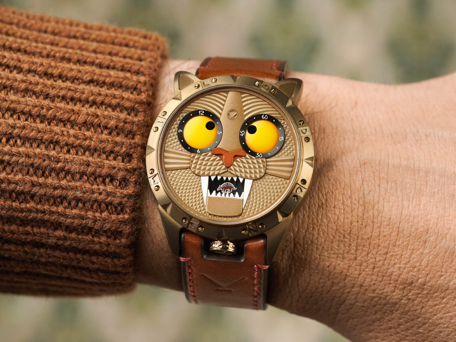 眼睛会动的手表见识过吗？直接让男人们肾上腺素狂飙！