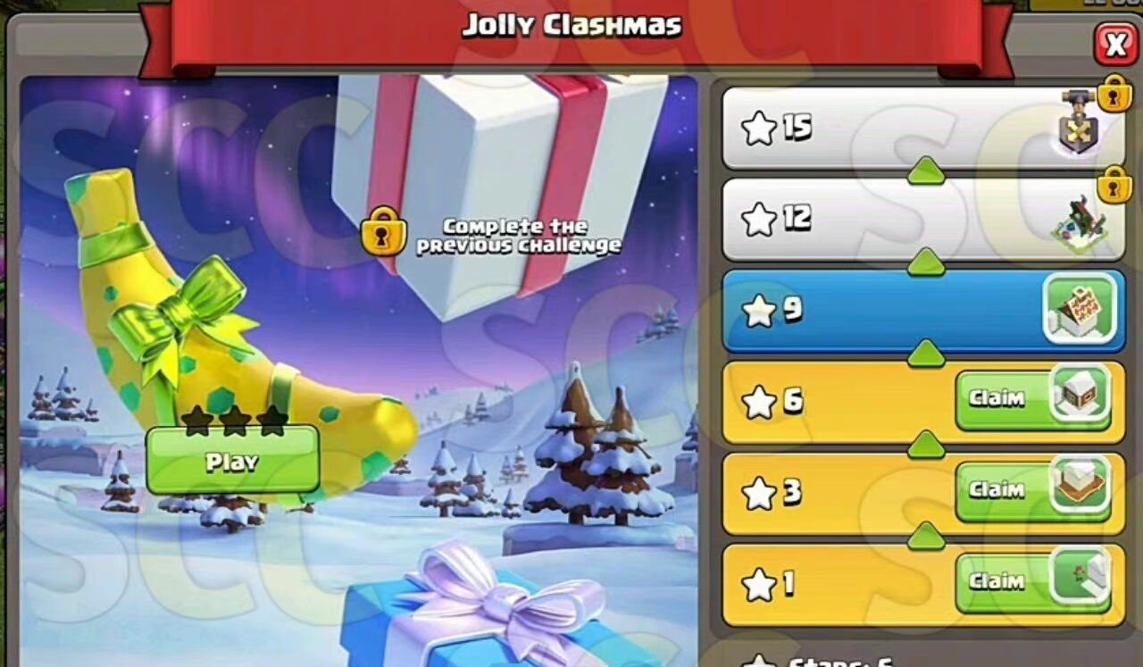 部落冲突圣诞节活动攻略国服,部落冲突圣诞活动打法