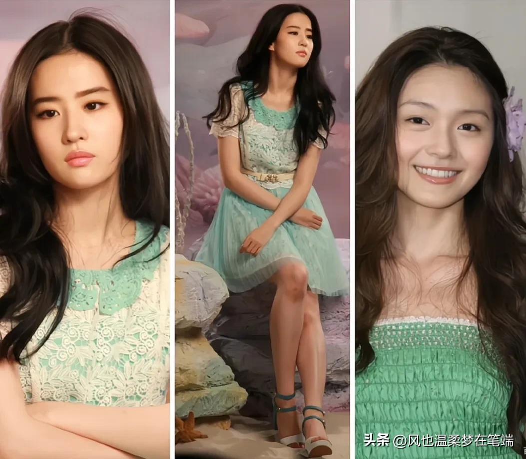 刘亦菲大s同框,刘亦菲和现在明星古装对比