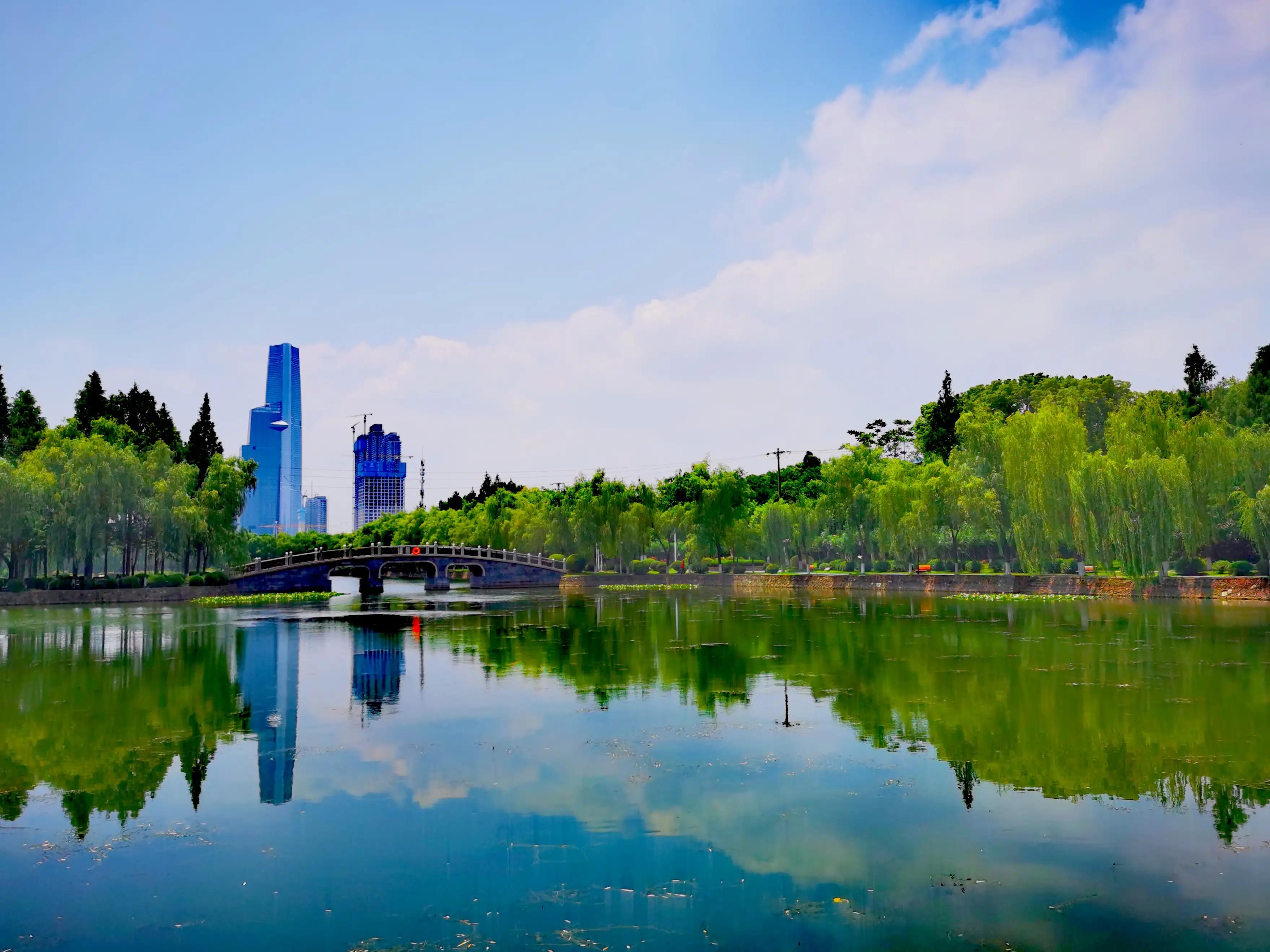 武汉四美塘公园开园了吗,四美塘公园和武昌生态文化长廊