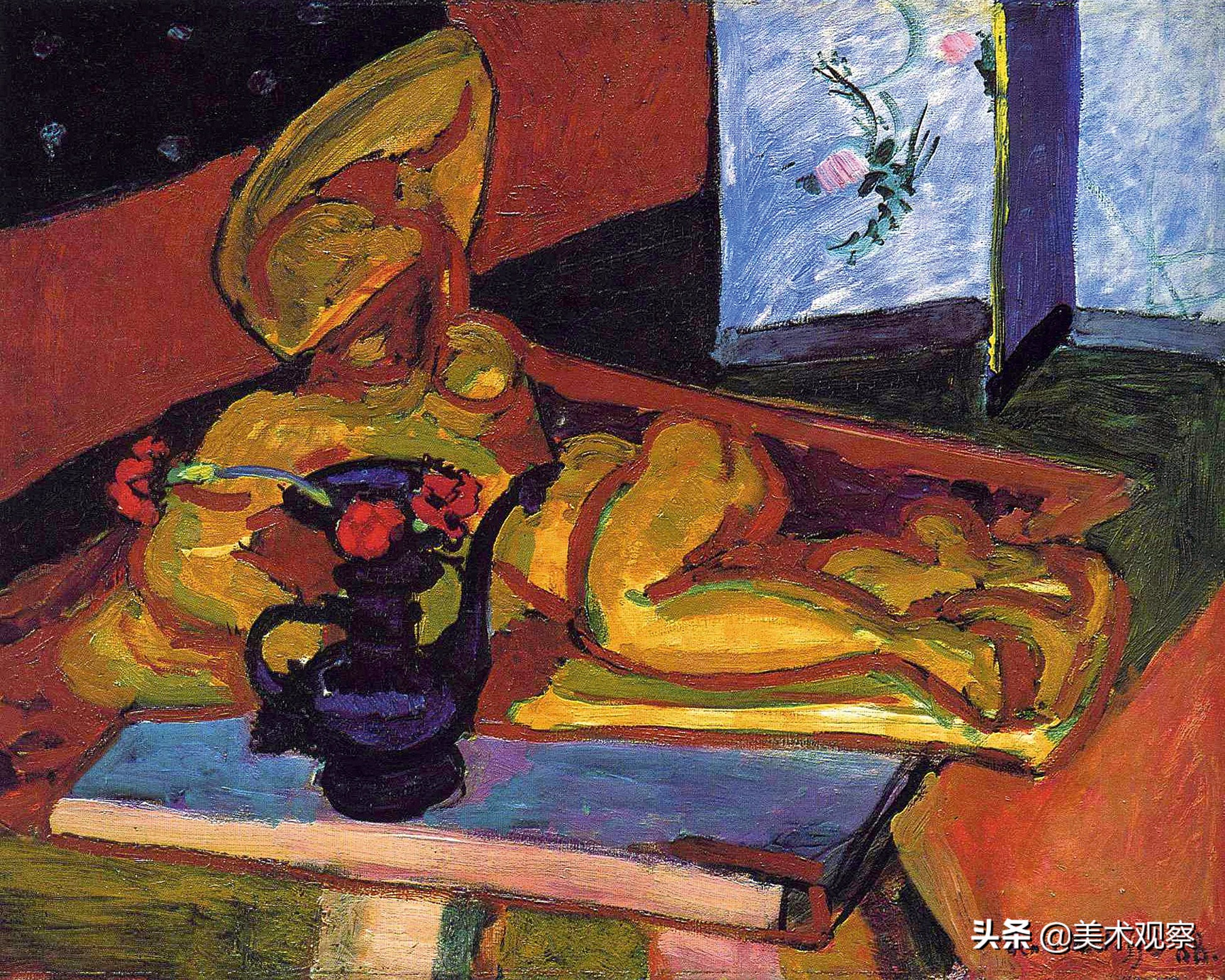 时间、空间与符号化——从“斜倚裸女”看马蒂斯的媒介转换