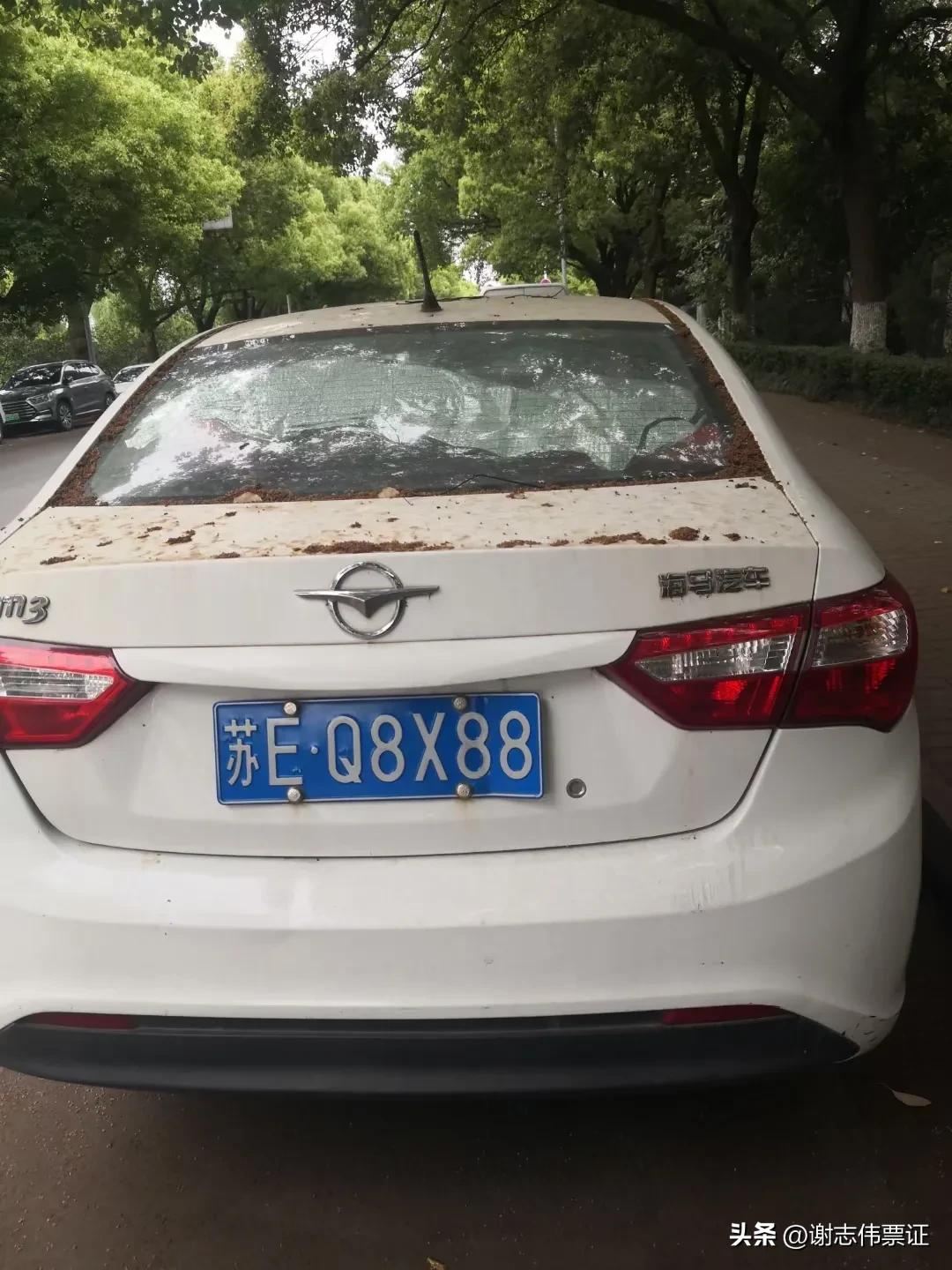 独特的苏州风情（236）小区尾号88的车辆也不少