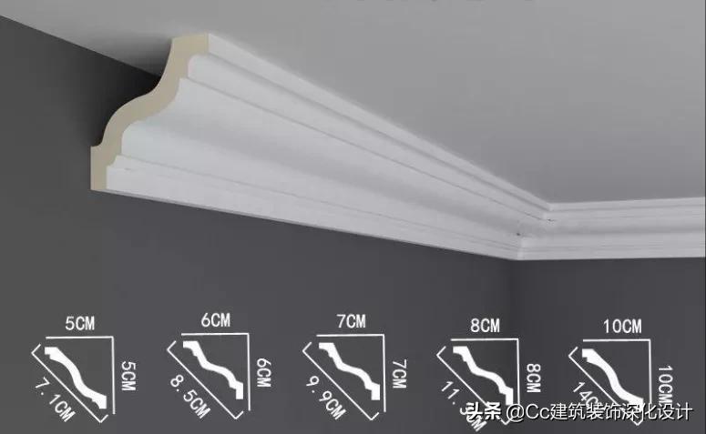 成品石膏线也很美,石膏线美缝的最佳方法