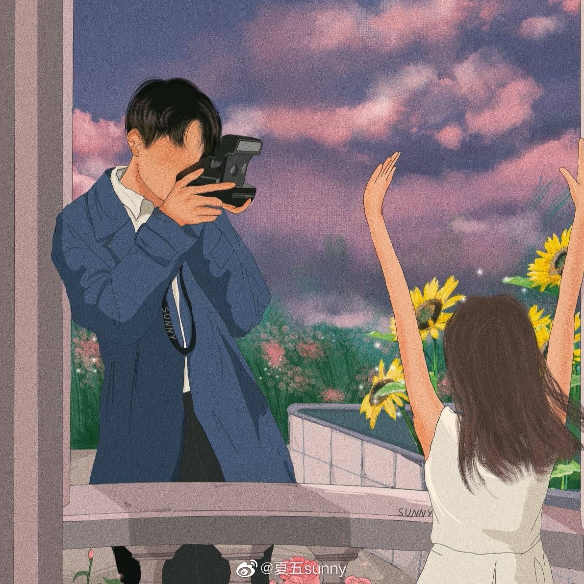 男生女生头像库,男生女生头像动漫合在一起的