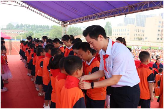 雁峰区六一小学六一晚会,双泉小学新少先队员入队仪式