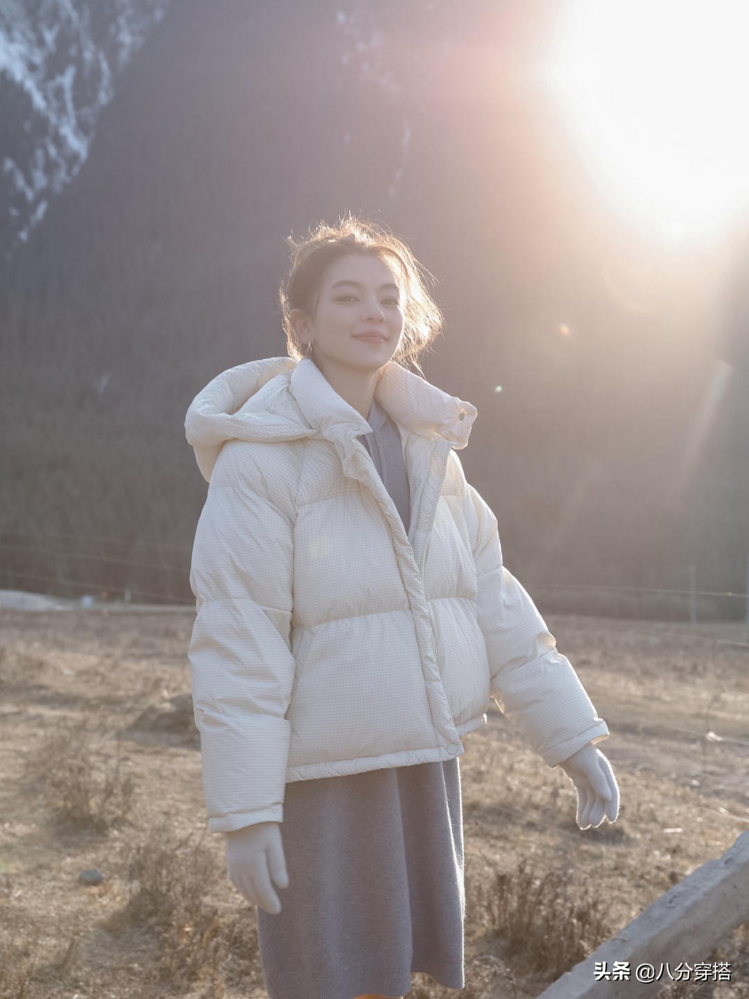 羽绒服短款女洋气小个子显瘦,显瘦短款羽绒服