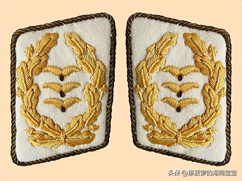 二战德国空军军衔标志,二战德国军衔级别对照表