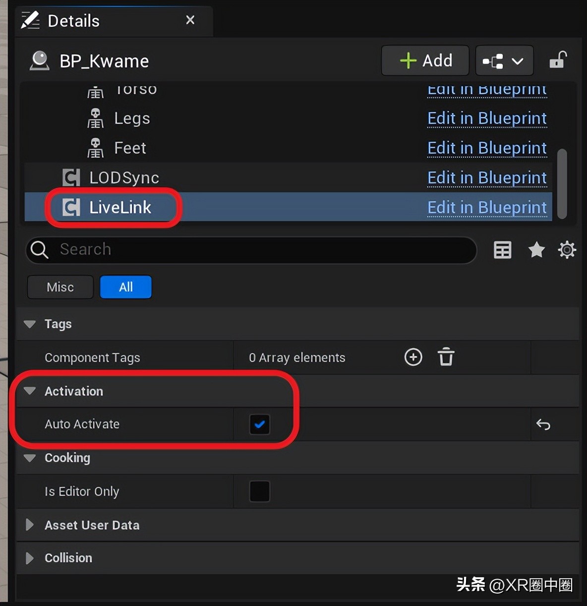 Xsens惯性动捕连接虚幻UE5教程