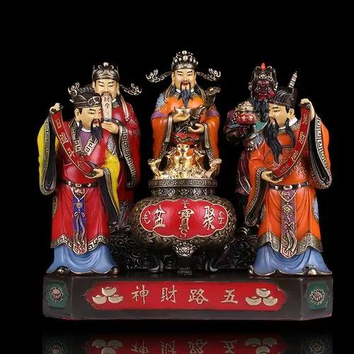 我国神话传说中的财神有哪几位,民间传说的五位财神