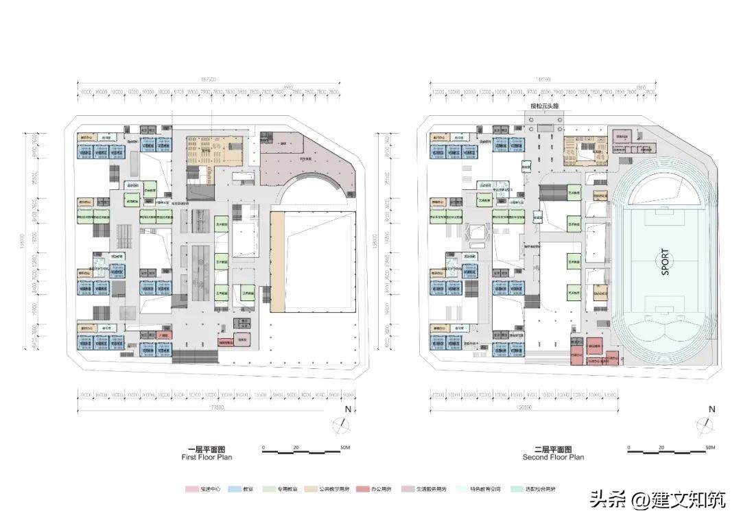 「荐筑」“城长计划”三联学校中标设计方案|香港华艺设计