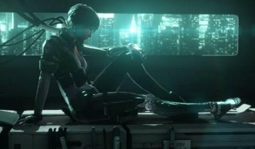 经典科幻动画攻壳机动队,电影攻壳机动队动图