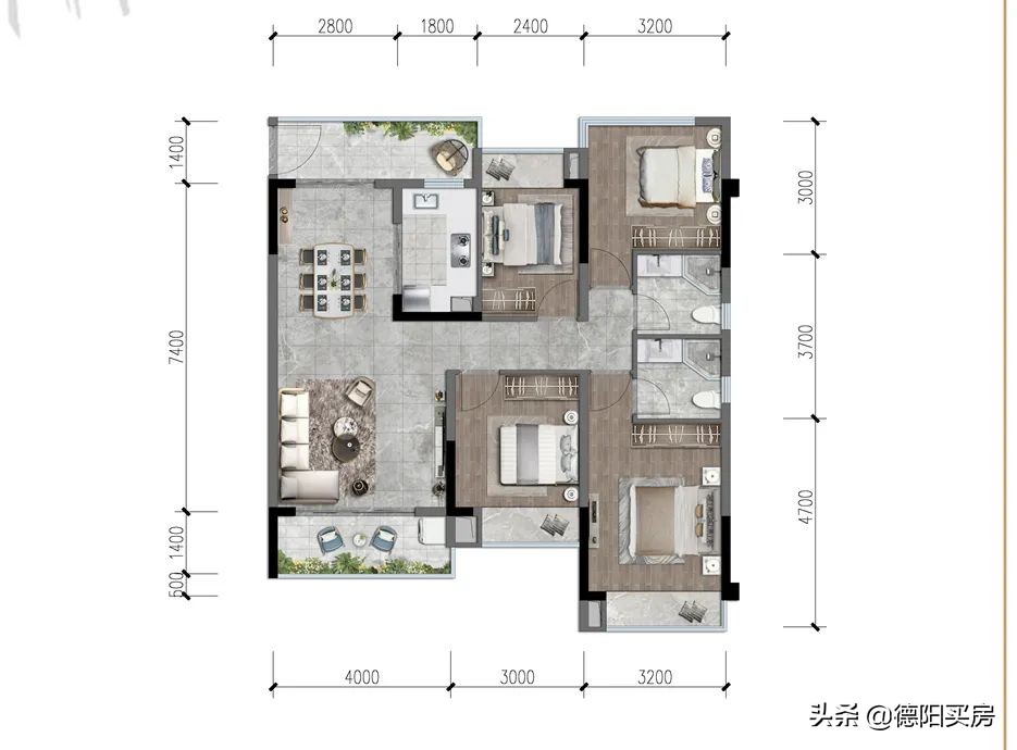 万景进园德阳叠拼,德阳万景进园买哪一栋比较好