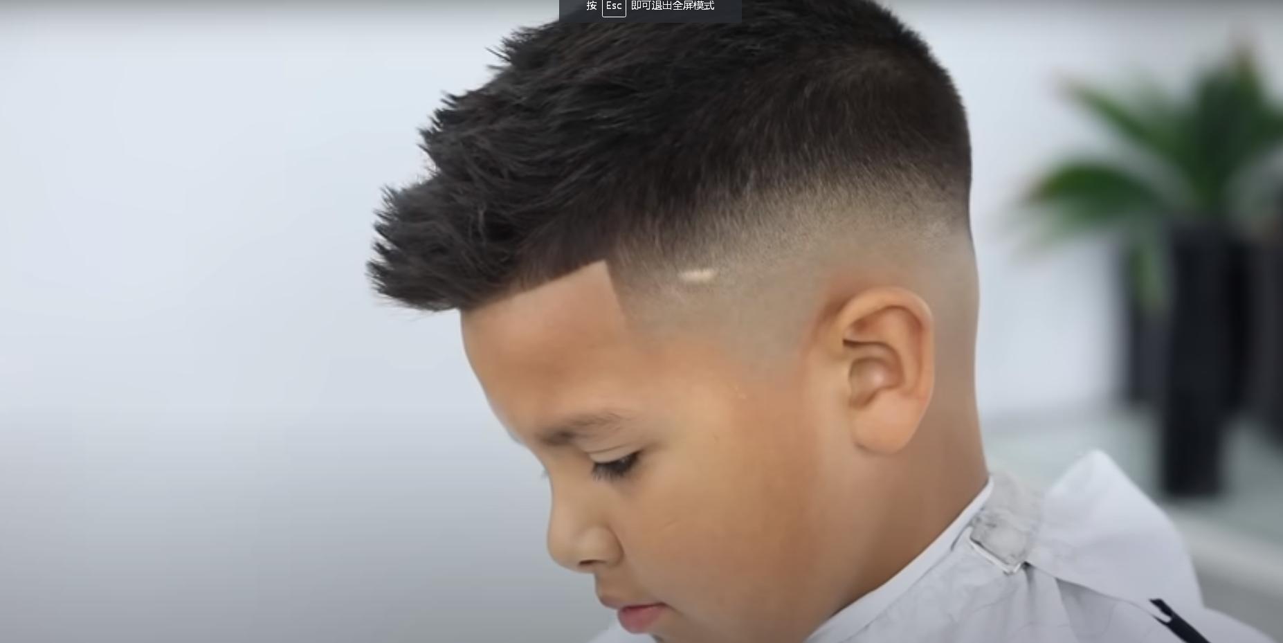 专业理发初学者初步教程,电推子理发教程