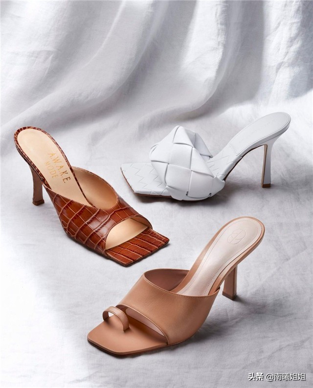 穆勒鞋女2022爆款洋气上档次,穆勒鞋女款高跟居家