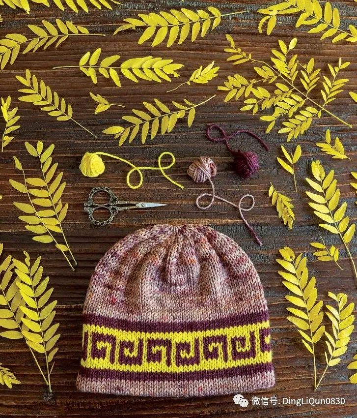 针织帽子设计手稿,针织帽款式设计图