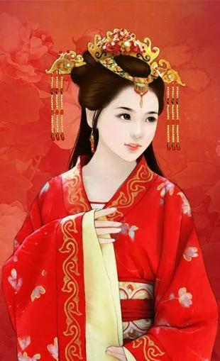 精美手绘手机壁纸古装演员,唐嫣古装高清壁纸