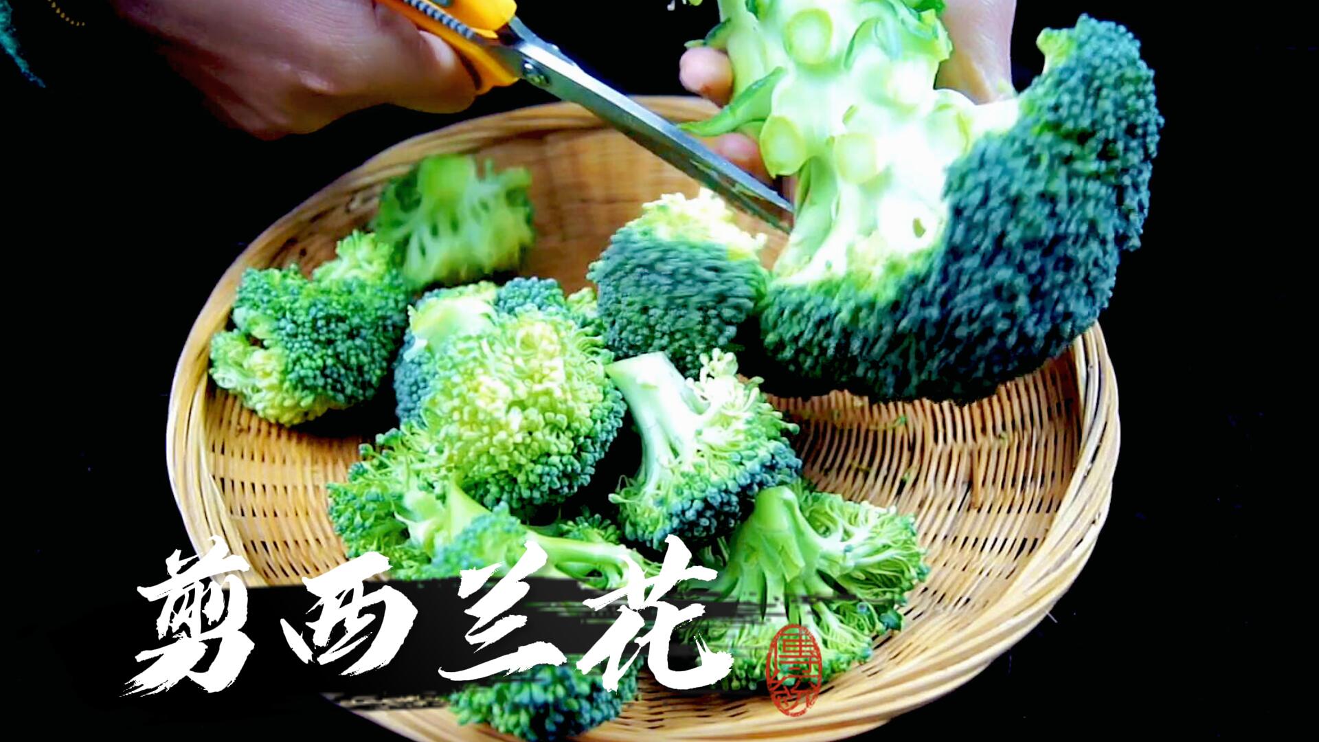 炒西兰花切记别焯水和直接炒,西兰花必须焯水才能炒