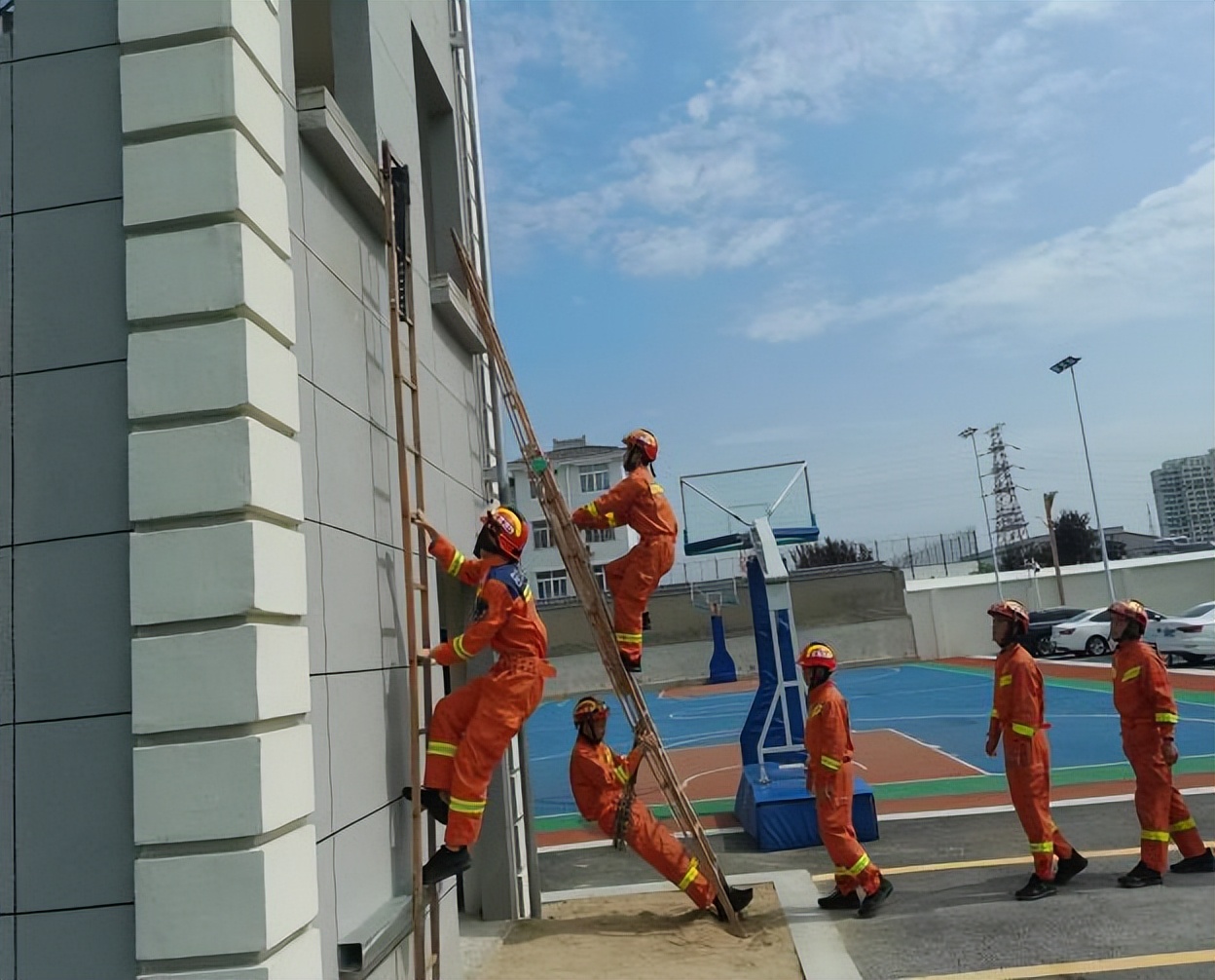 最美发布｜“蓝朋友”带你打卡六朝古都最美消防救援站（10）