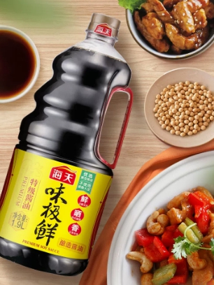 海天酱油好吃又安全,海天味极鲜酱油好酸