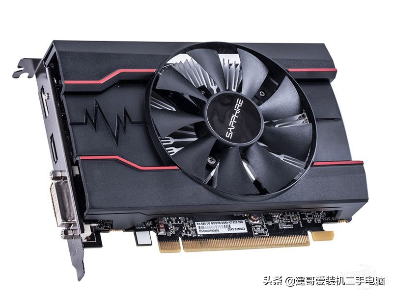 显卡二手rx5500xt8d,rx5504g显卡有哪些接口