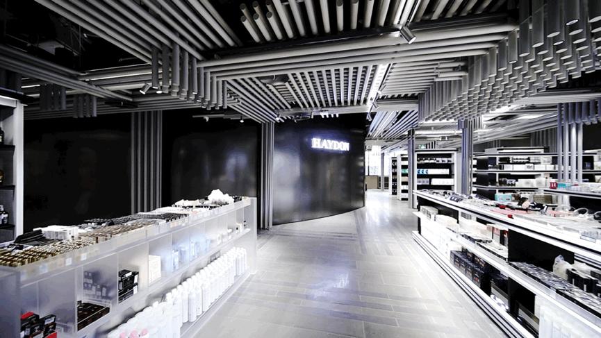 西安新地标！火遍全网的高端美妆店HAYDON黑洞来啦！女明星集合