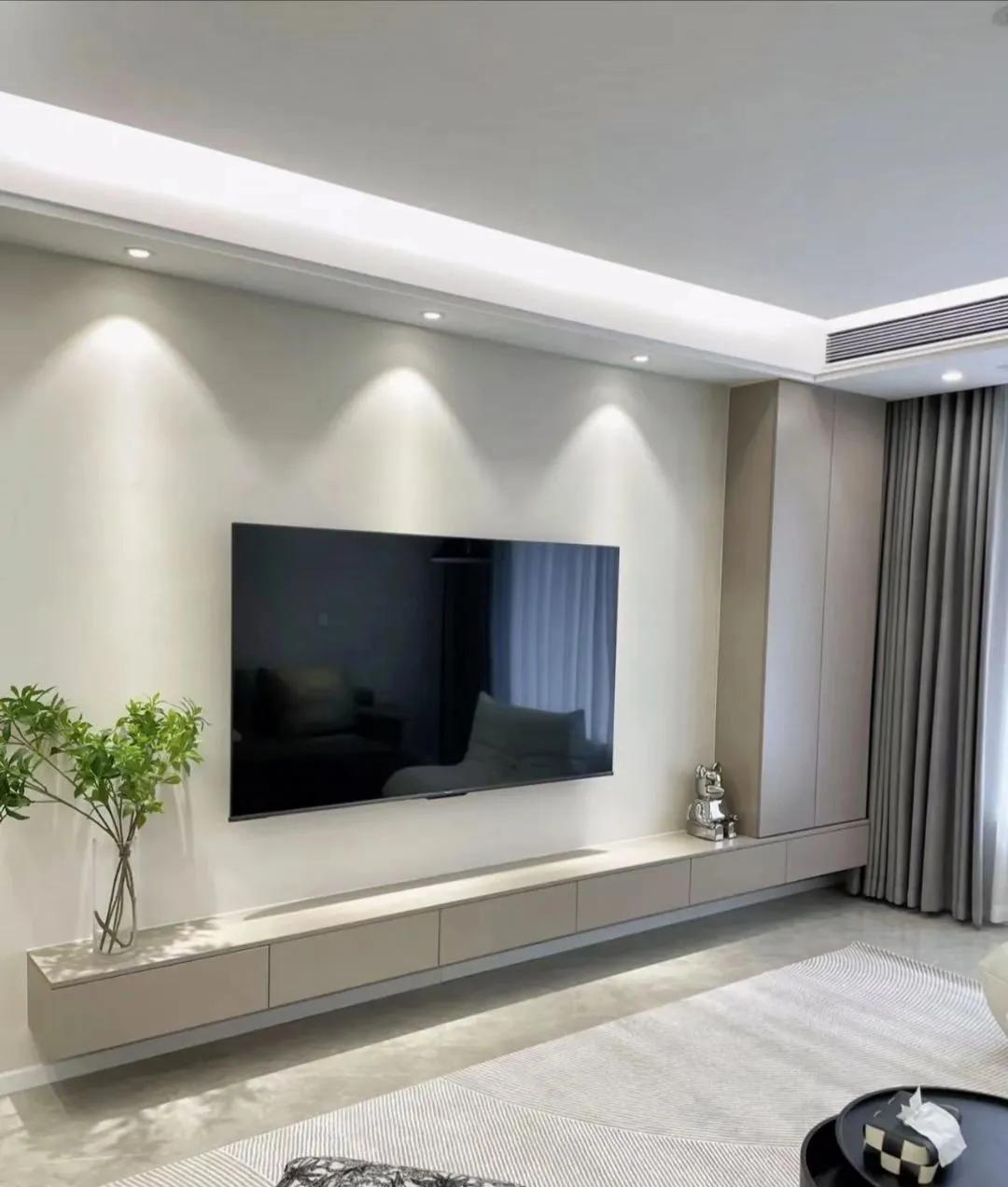 悬空电视柜和放地上的哪个更实用,地面电视柜和悬空电视柜