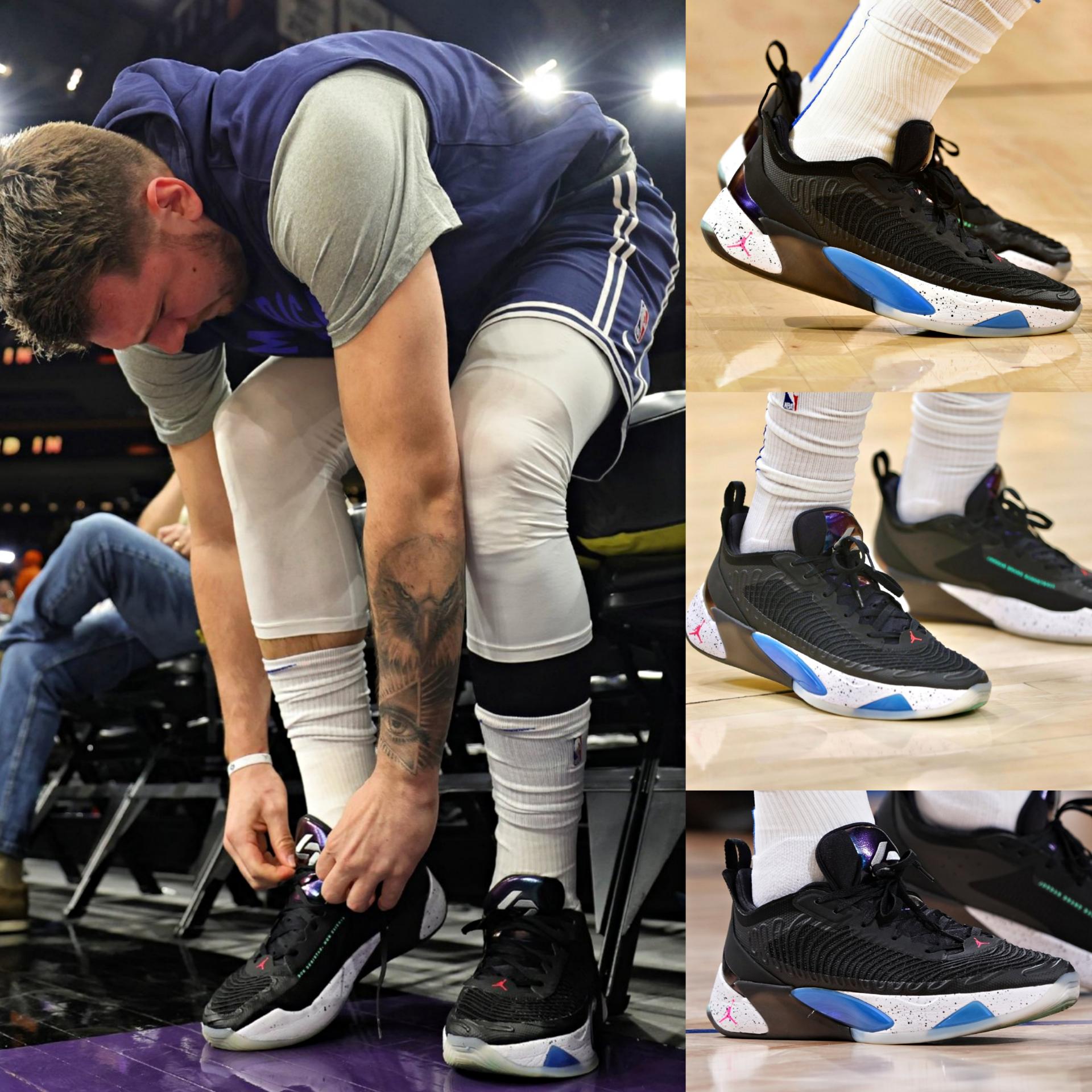 东契奇二代和锡安二代哪个好,东契奇两个版本球鞋