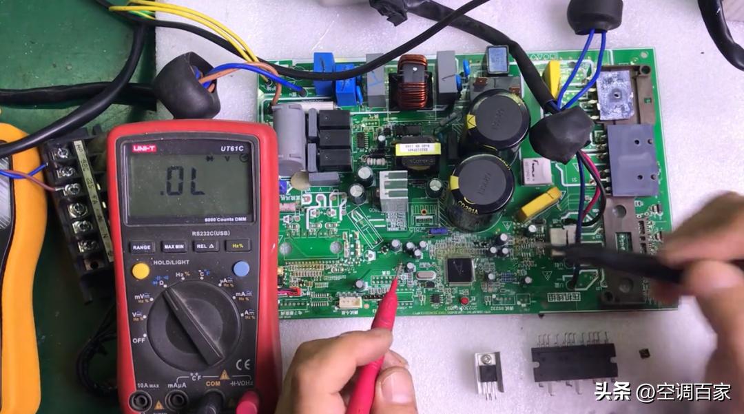 变频空调电路板维修视频技术资料,变频空调ipm电路图详解