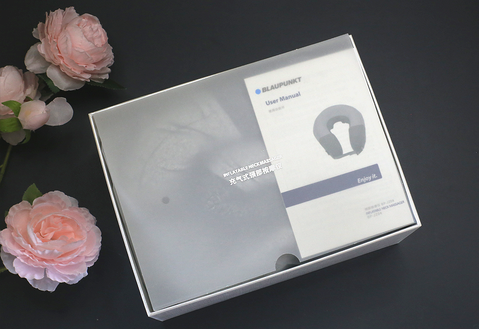 恒温热敷，一键充气，蓝宝颈椎按摩器体验