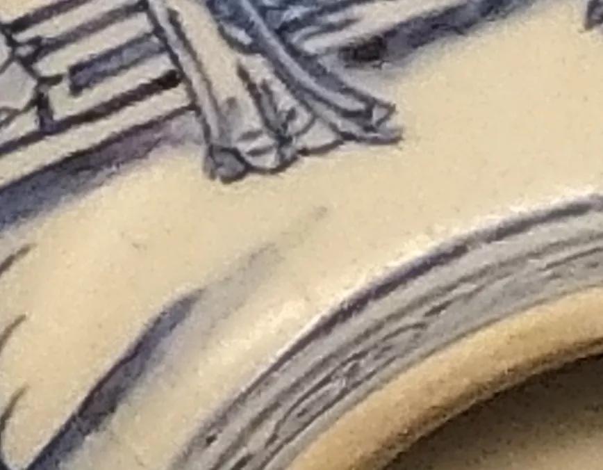 宣德青花橘皮釉图片博物馆,宣德瓷器橘皮纹图片