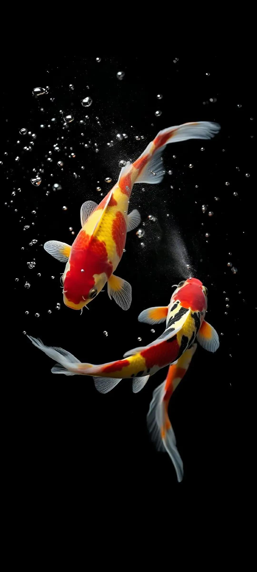 多姿多彩锦鲤图片,锦鲤鱼的照片大全大图可爱