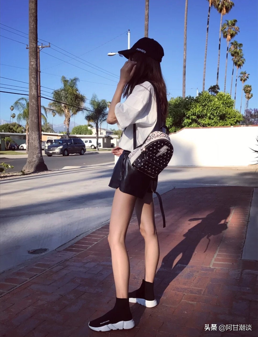 balenciaga巴黎世家印花运动鞋,balenciaga巴黎世家鞋子测评