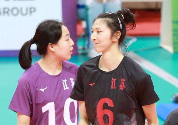 江苏女排五个人在中国女排集训,天津女排9人入选国家队训练营