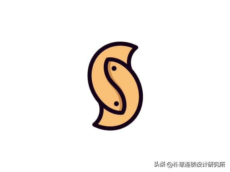 logo鱼设计创意图片欣赏,饭店logo鱼设计图片