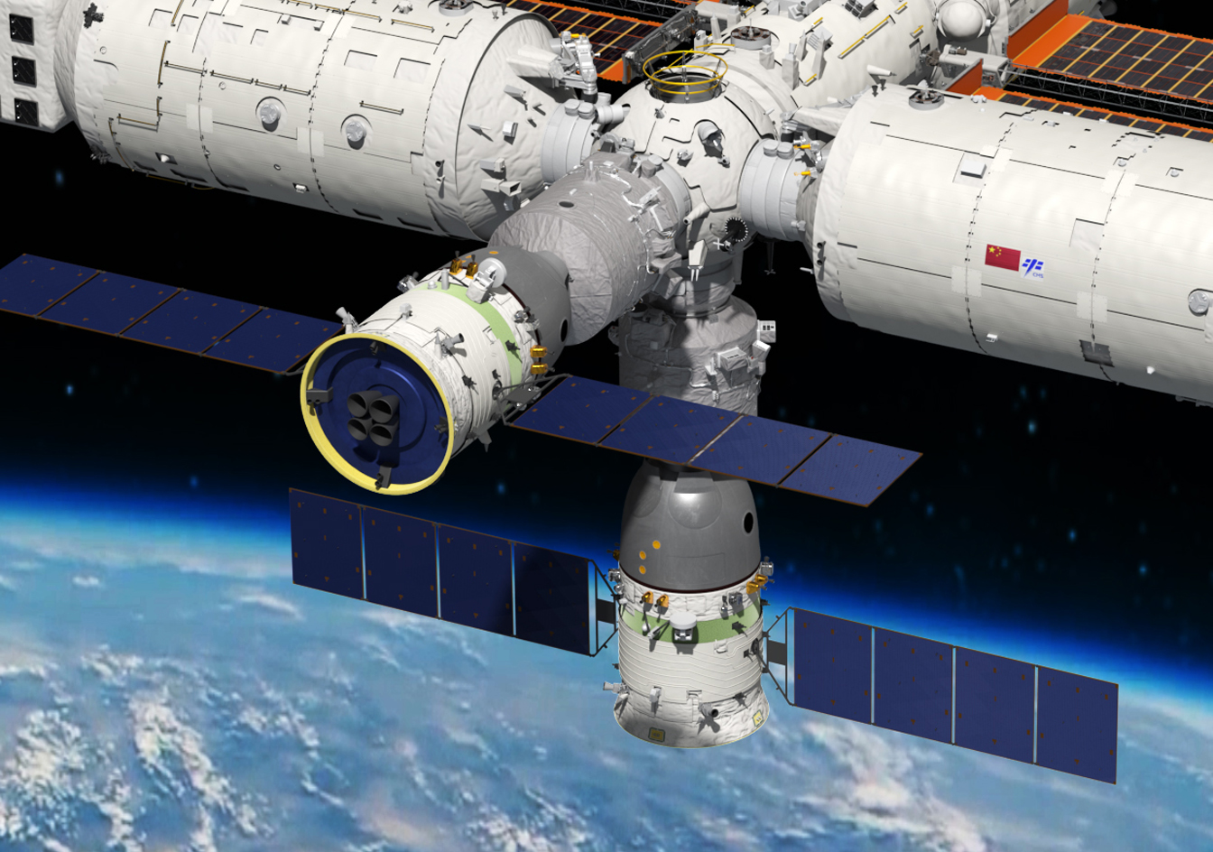 国外媒体预测梦天试验舱发射时间,外国评论梦天实验舱运抵发射场