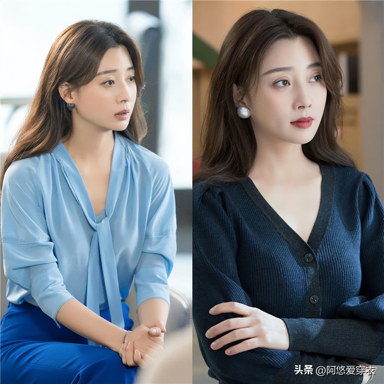 你迟到的很多年殷桃教你复古穿搭,殷桃穿衣搭配日常照