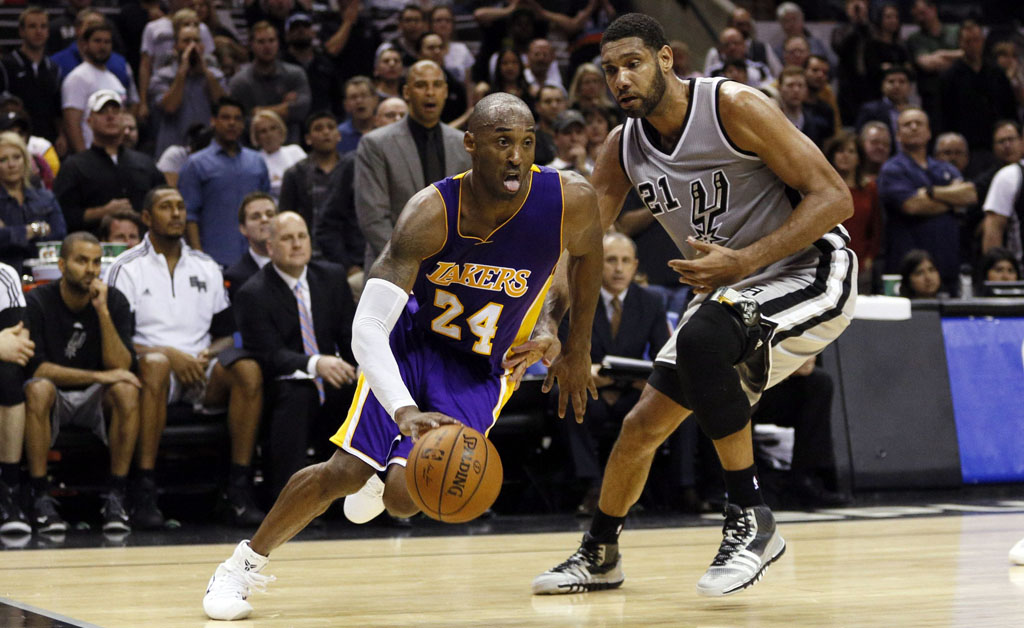 深度分析：同样是五冠在手，邓肯和科比的历史地位谁更高？