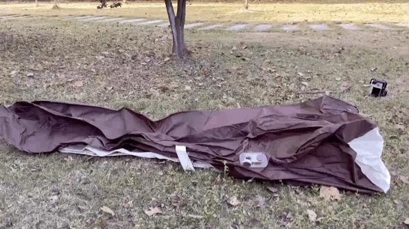 午休野营必备懒人充气床,露营午休神器