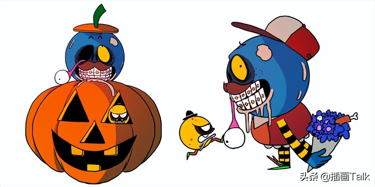 韩国插画师daehyunkim插画作品,韩国插画师siki作品