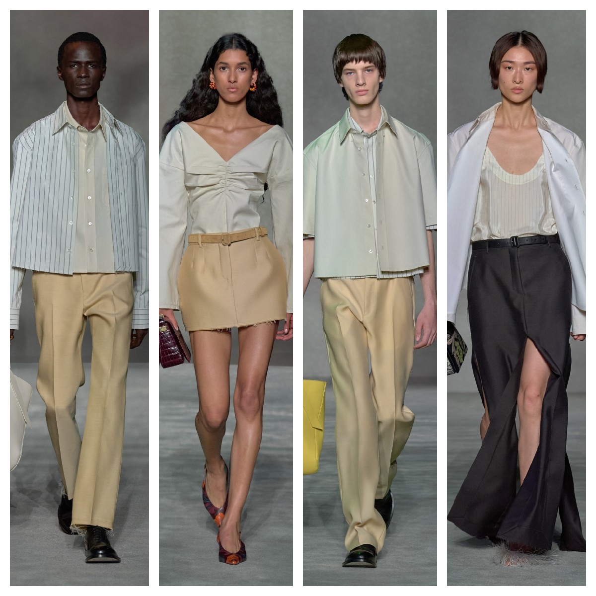 lanvin2021春夏系列时装秀,2020秋冬巴黎时装周lanvin秀场