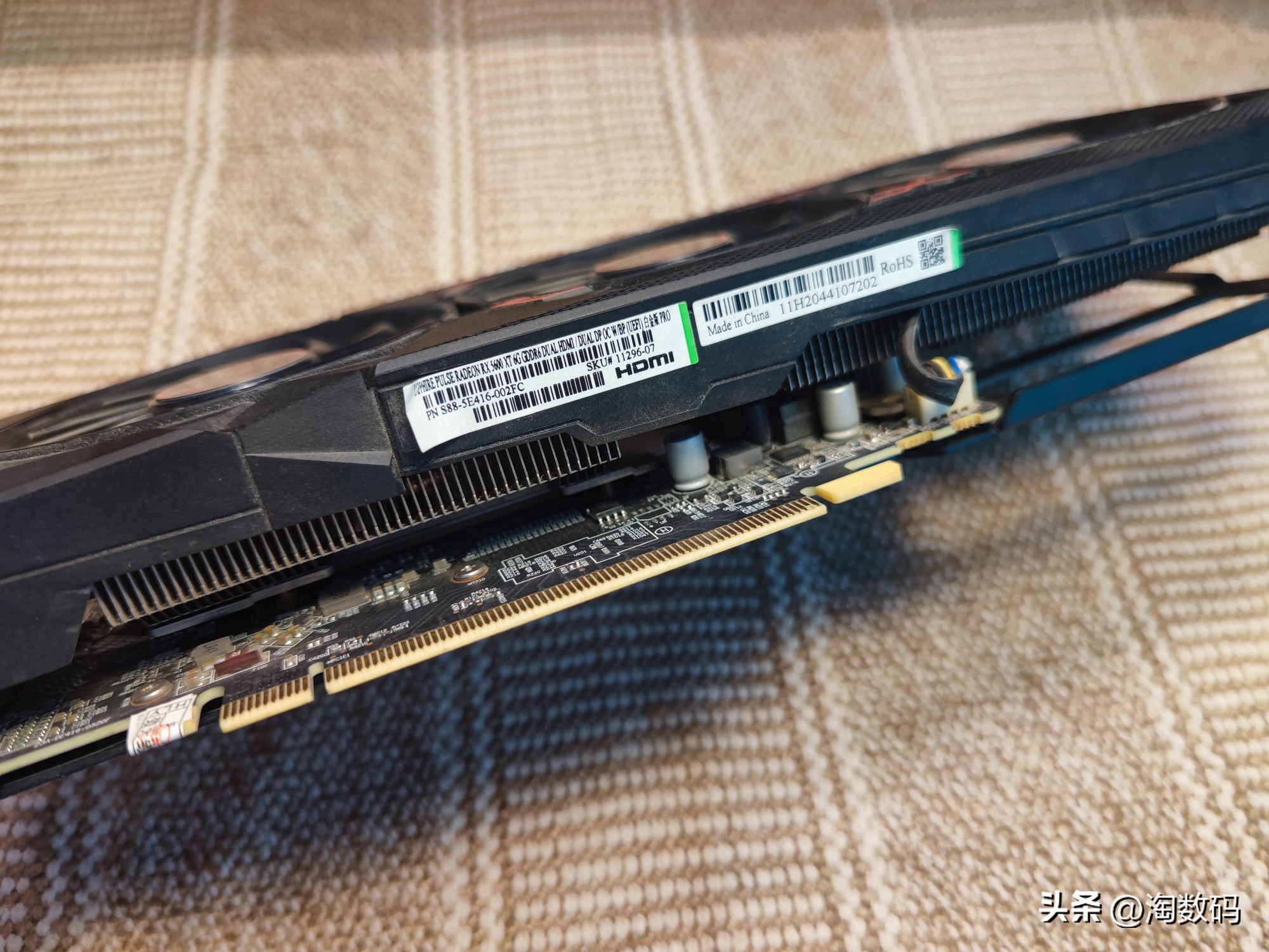 ¥589验票RX5600XT矿渣卡,号称脚踩GTX1660Super是否实至名归?